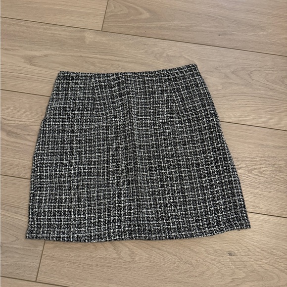 SHEIN Dresses & Skirts - SHEIN Black and White Tweed Pencil Skirt